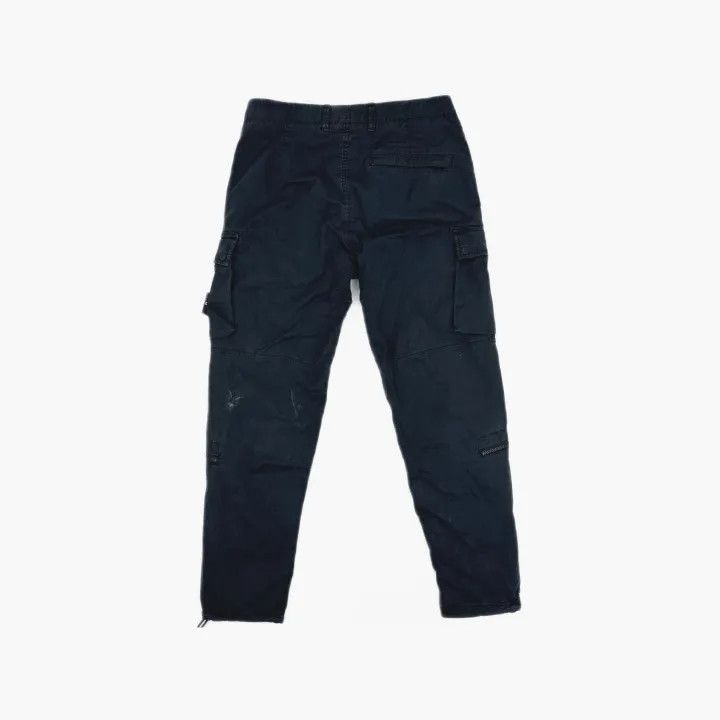Stone Island Stone Island Black Cargo Sweatpants for Men Size US 31 - 3 Thumbnail