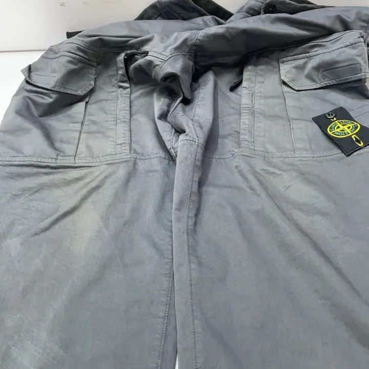 Stone Island Stone Island Classic Multi-Pocket Work Pants Size US 33 - 10 Thumbnail