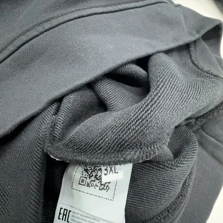 Stone Island Stone Island Black Graphic Long Sleeve Sweatshirt Size US XXL / EU 58 / 5 - 6 Thumbnail