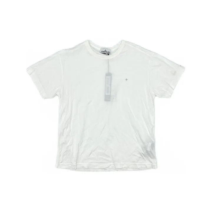 Stone Island Stone Island Logo Round Neck Short Sleeve T-shirt Size US XL / EU 56 / 4 - 2 Thumbnail