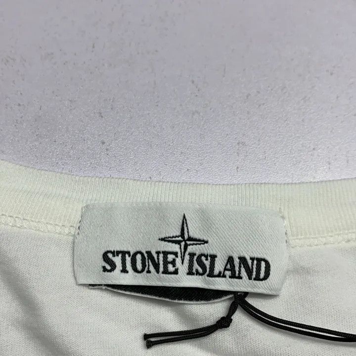 Stone Island Stone Island Logo Round Neck Short Sleeve T-shirt Size US XL / EU 56 / 4 - 4 Thumbnail