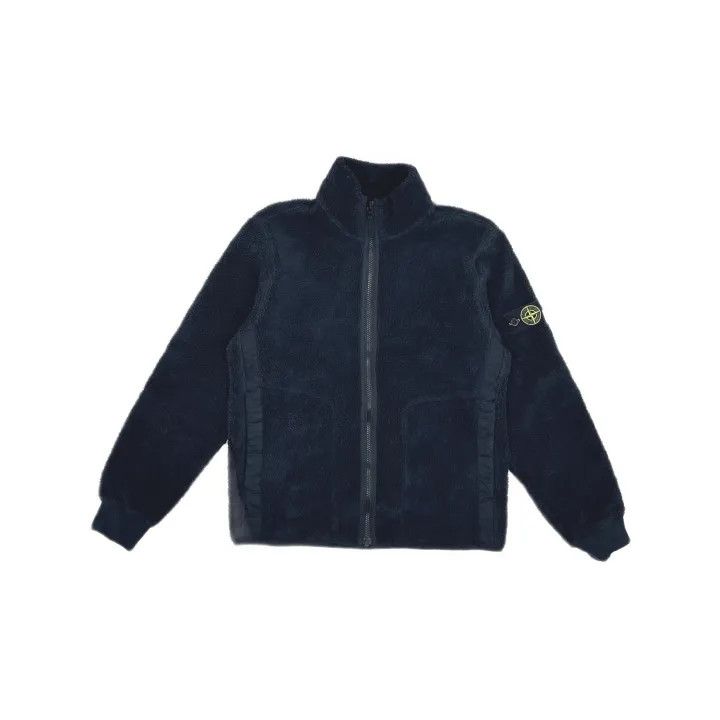 Stone Island Stone Island Kids Navy Long Sleeve Jacket Size US M / EU 48-50 / 2 - 2 Thumbnail