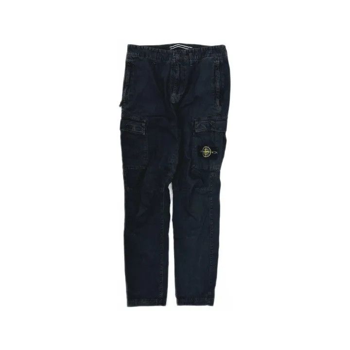 Stone Island Stone Island Black Cargo Pants for Men Size US 30 / EU 46 - 2 Thumbnail