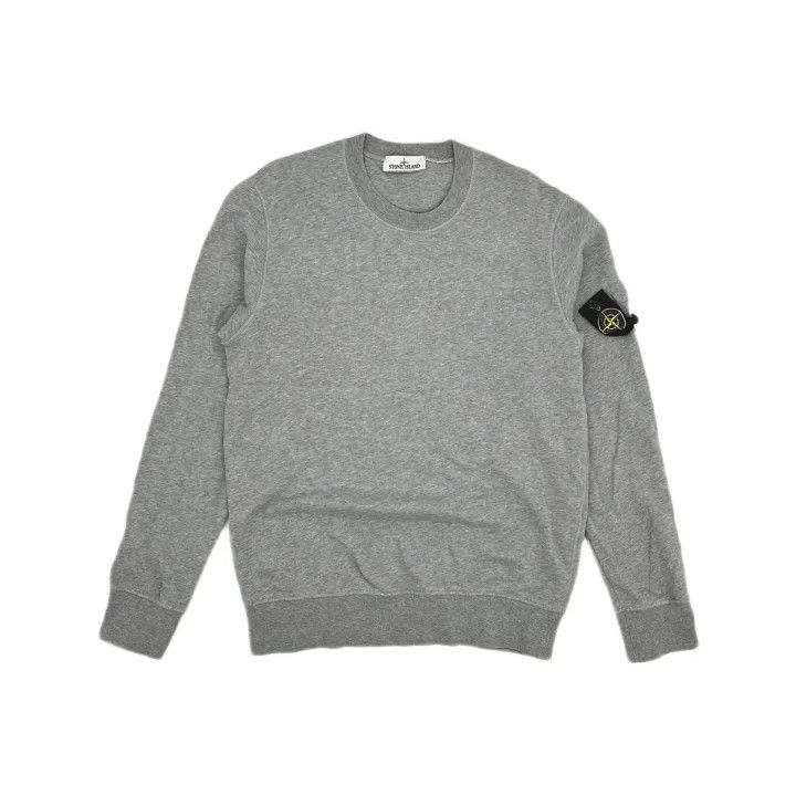 Stone Island Stone Island Gray Pullover Sweatshirt for Men Size US L / EU 52-54 / 3 - 2 Thumbnail