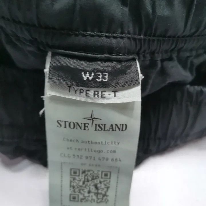 Stone Island Stone Island Black Cargo Pants for Men Size US 33 - 5 Thumbnail
