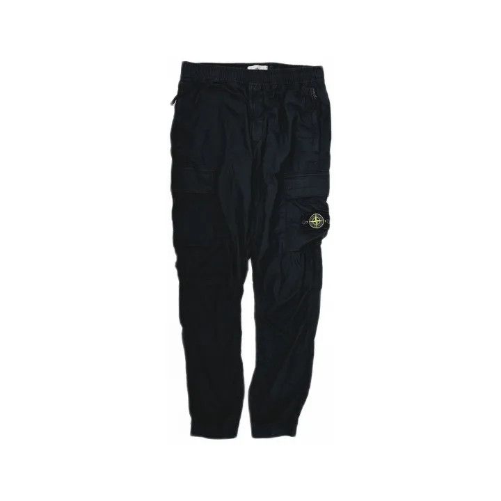 Stone Island Stone Island Black Cargo Pants for Men Size US 33 - 2 Thumbnail