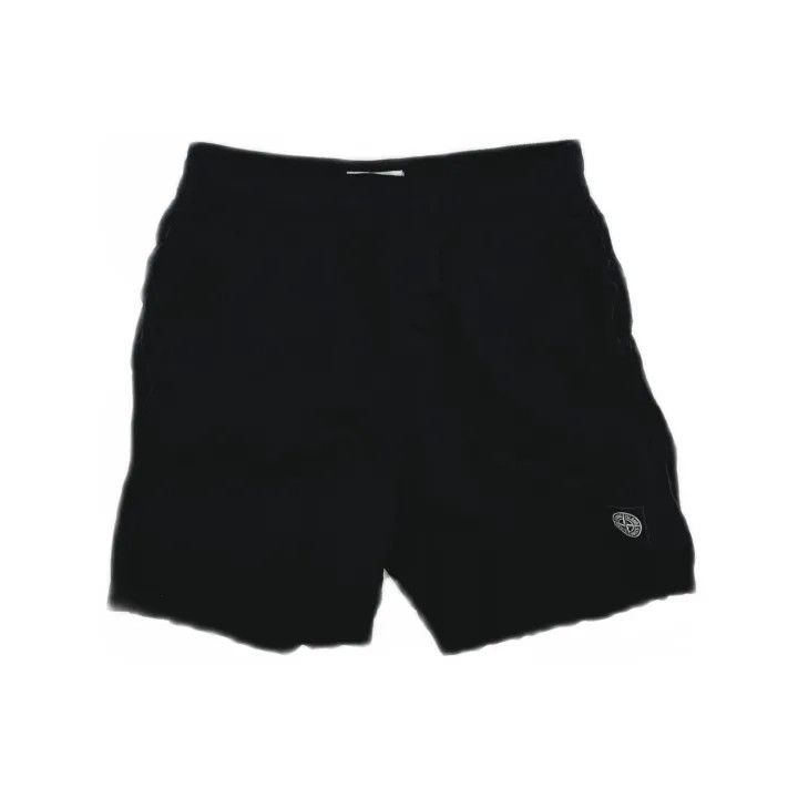 Stone Island Stone Island Black High-Waist Casual Shorts Size US 27 - 2 Thumbnail