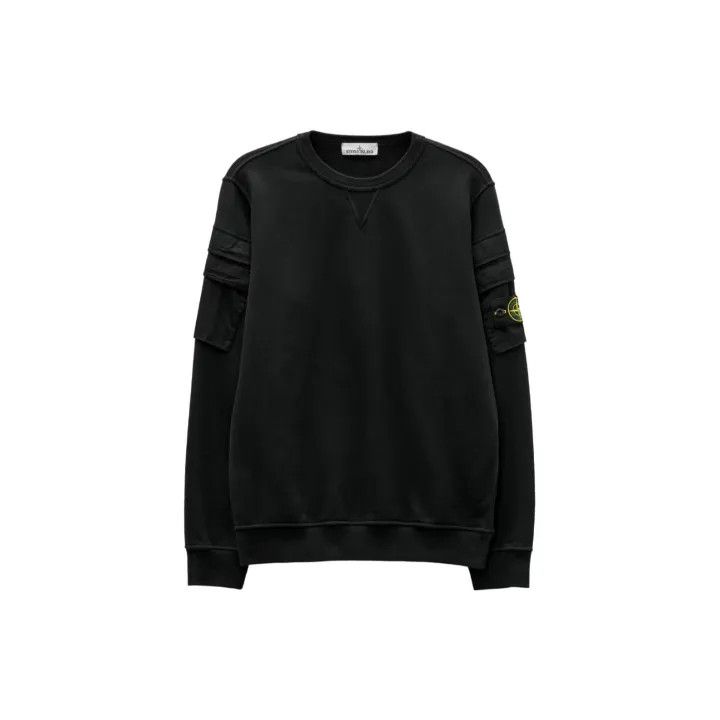Stone Island Stone Island Black Long Sleeve Sweatshirt Size US S / EU 44-46 / 1 - 2 Thumbnail