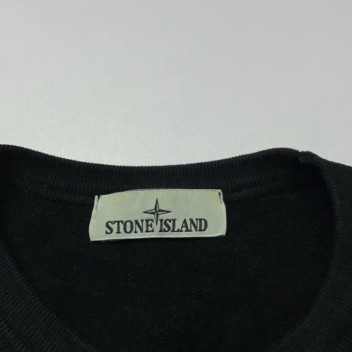 Stone Island Stone Island Black Long Sleeve Sweatshirt Size US S / EU 44-46 / 1 - 3 Thumbnail