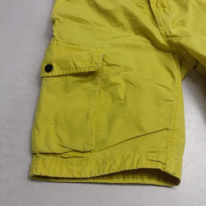 Stone Island Stone Island Yellow Casual Shorts Size US 30 / EU 46 - 9 Thumbnail