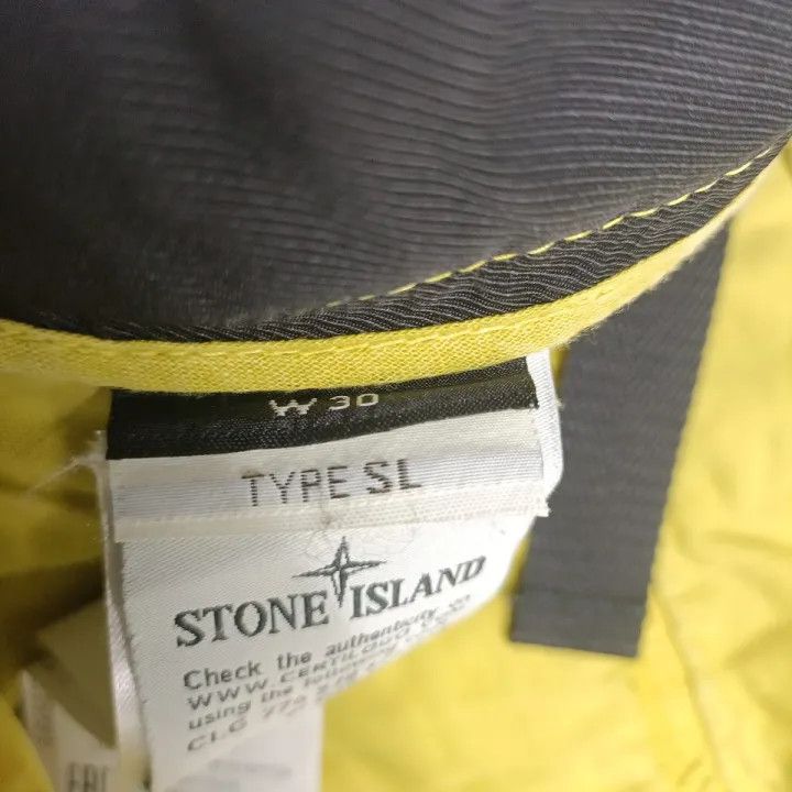 Stone Island Stone Island Yellow Casual Shorts Size US 30 / EU 46 - 5 Thumbnail