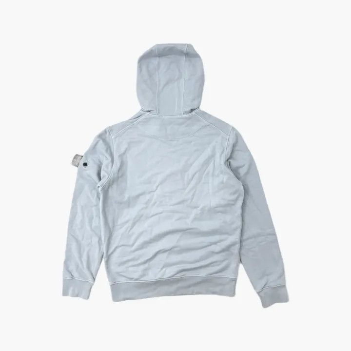 Stone Island Stone Island Light Blue Hooded Sweatshirt for Men Size US L / EU 52-54 / 3 - 3 Thumbnail
