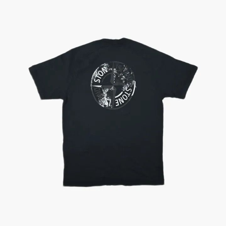 Stone Island Stone Island Black Logo Slim Fit T-shirt Size US S / EU 44-46 / 1 - 3 Thumbnail