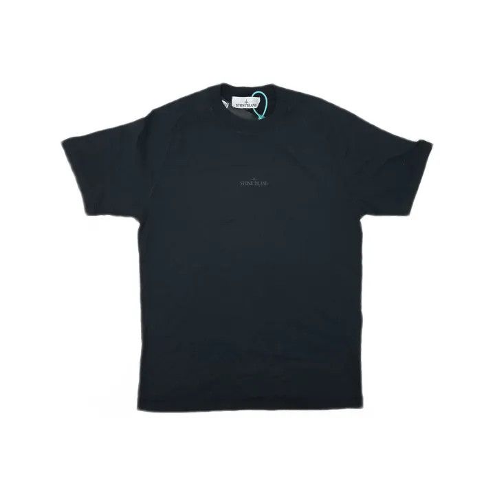 Stone Island Stone Island Black Logo Slim Fit T-shirt Size US S / EU 44-46 / 1 - 2 Thumbnail