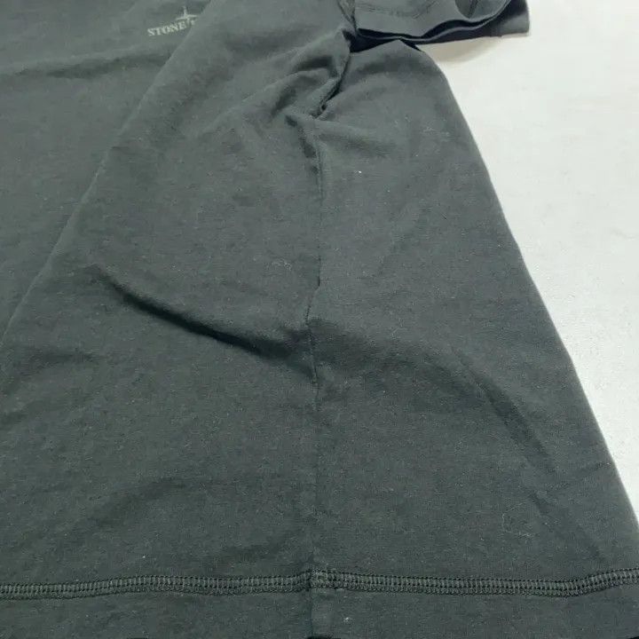Stone Island Stone Island Black Logo Slim Fit T-shirt Size US S / EU 44-46 / 1 - 11 Thumbnail