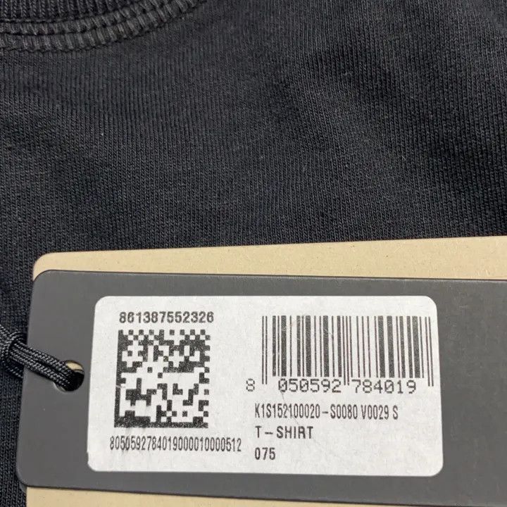 Stone Island Stone Island Black Logo Slim Fit T-shirt Size US S / EU 44-46 / 1 - 5 Thumbnail