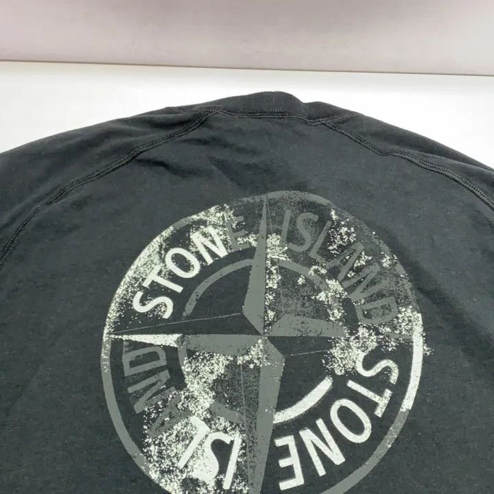 Stone Island Stone Island Black Logo Slim Fit T-shirt Size US S / EU 44-46 / 1 - 13 Thumbnail