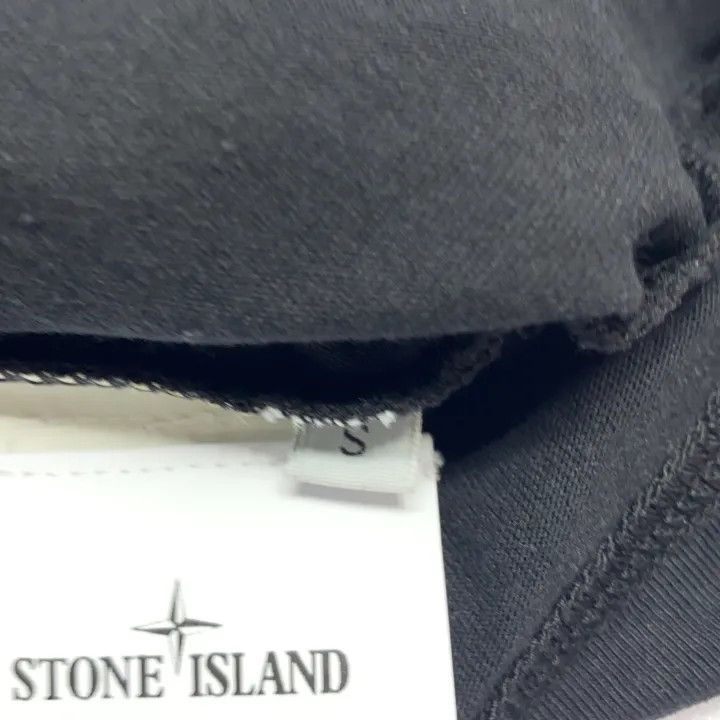 Stone Island Stone Island Black Logo Slim Fit T-shirt Size US S / EU 44-46 / 1 - 7 Thumbnail