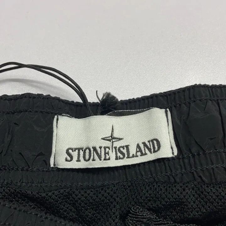 Stone Island Stone Island Black Elastic Swim Shorts Size US 34 / EU 50 - 4 Thumbnail