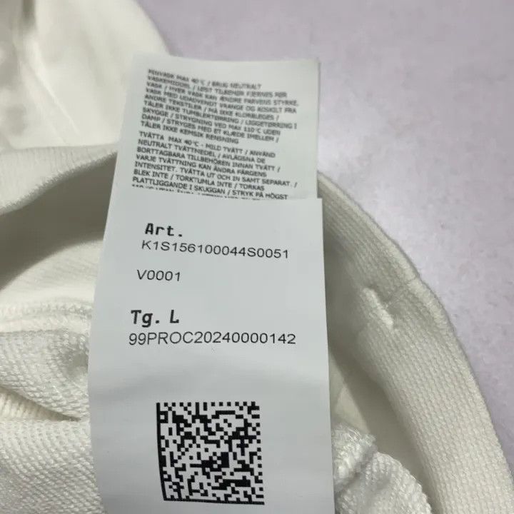 Stone Island Stone Island White Logo Sweatshirt for Men Size US L / EU 52-54 / 3 - 5 Thumbnail