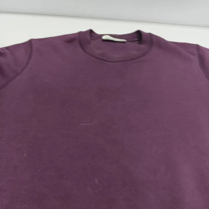 Stone Island Stone Island Purple Logo Sweatshirt Size US M / EU 48-50 / 2 - 11 Thumbnail