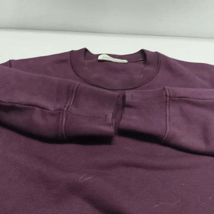 Stone Island Stone Island Purple Logo Sweatshirt Size US M / EU 48-50 / 2 - 14 Thumbnail