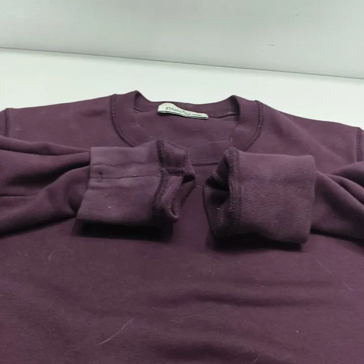 Stone Island Stone Island Purple Logo Sweatshirt Size US M / EU 48-50 / 2 - 15 Thumbnail