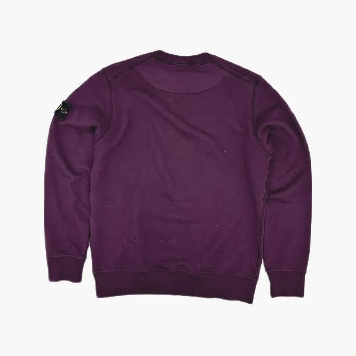 Stone Island Stone Island Purple Logo Sweatshirt Size US M / EU 48-50 / 2 - 3 Thumbnail