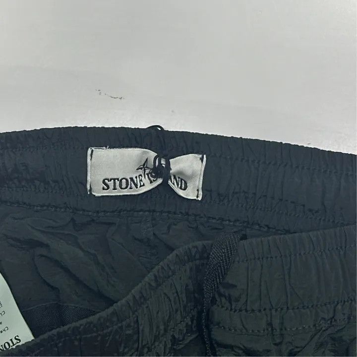 Stone Island Stone Island Green Logo Zip Casual Pants Size US 34 / EU 50 - 2 Thumbnail