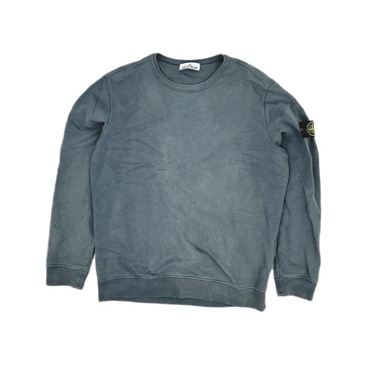 Stone Island Stone Island Grey Logo Sweatshirt for Men Size US XL / EU 56 / 4 - 2 Thumbnail