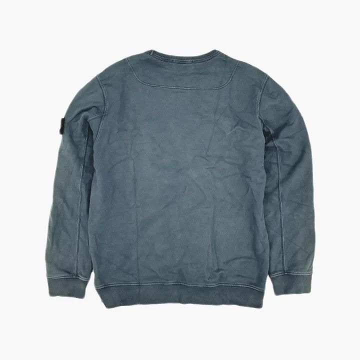 Stone Island Stone Island Grey Logo Sweatshirt for Men Size US XL / EU 56 / 4 - 3 Thumbnail