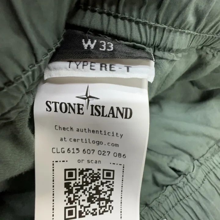 Stone Island Stone Island Green Casual Pants Size US 33 - 3 Thumbnail