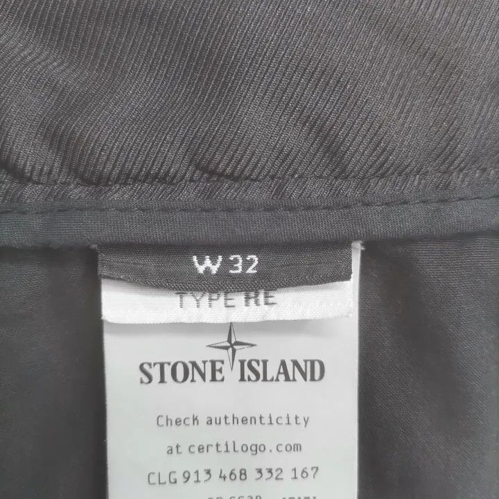 Stone Island Stone Island Black Cargo Bermuda Shorts Size US 32 / EU 48 - 4 Thumbnail
