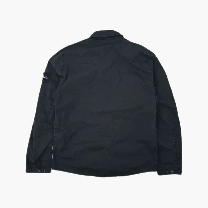 Stone Island Stone Island Black Long Sleeve Shirt Jacket Size US M / EU 48-50 / 2 - 3 Thumbnail