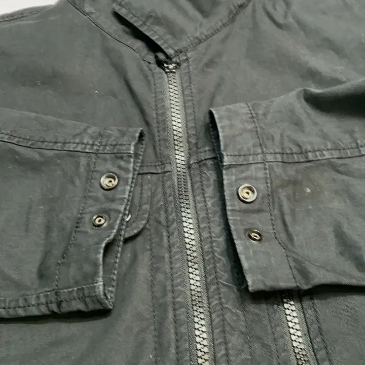 Stone Island Stone Island Black Long Sleeve Shirt Jacket Size US M / EU 48-50 / 2 - 16 Thumbnail
