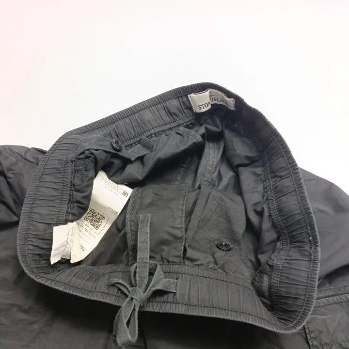 Stone Island Stone Island Black Cargo Pants for Men Size US 32 / EU 48 - 8 Thumbnail