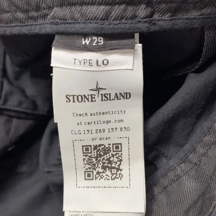 Stone Island Stone Island Black Casual Cargo Pants for Men Size US 29 - 5 Thumbnail