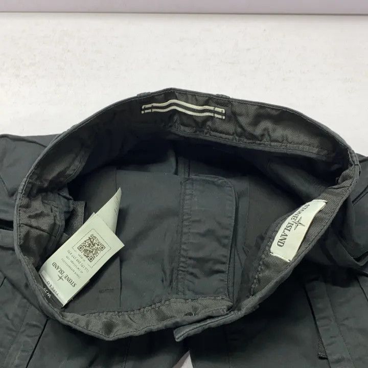 Stone Island Stone Island Black Casual Cargo Pants for Men Size US 29 - 9 Thumbnail