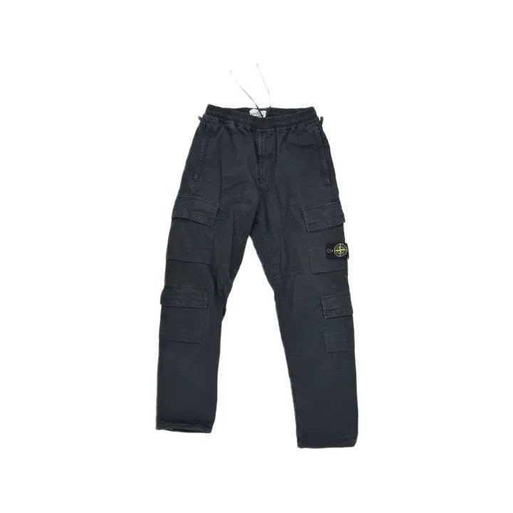 Stone Island Stone Island Black Elastic Waist Cargo Pants Size US 30 / EU 46 - 2 Thumbnail