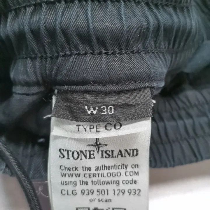 Stone Island Stone Island Black Elastic Waist Cargo Pants Size US 30 / EU 46 - 5 Thumbnail