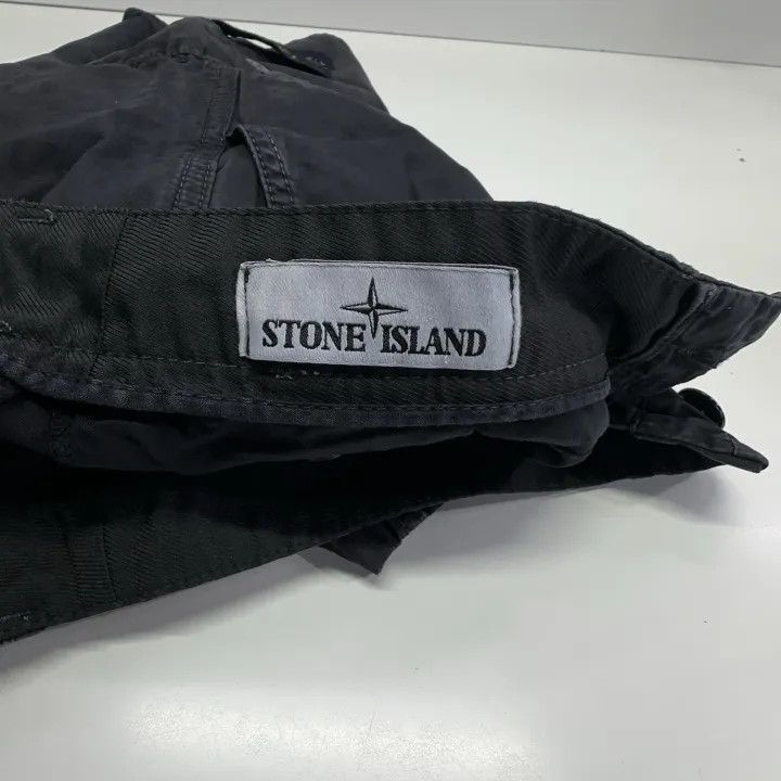 Stone Island Stone Island Men's Black Casual Shorts Size US 30 / EU 46 - 4 Thumbnail