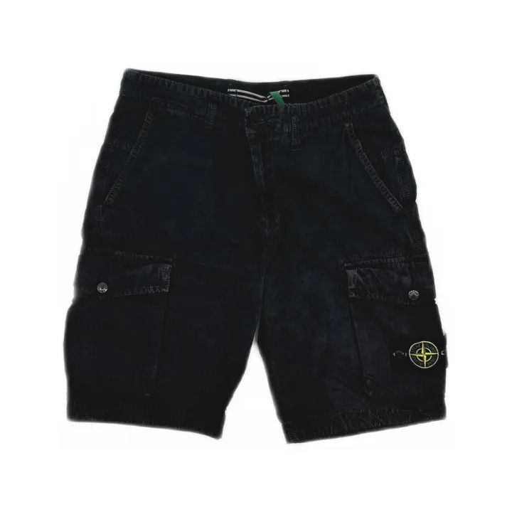 Stone Island Stone Island Men's Black Casual Shorts Size US 30 / EU 46 - 2 Thumbnail