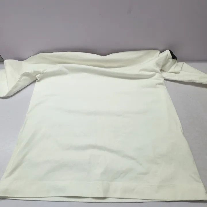 Stone Island Stone Island White Fleece Crewneck Sweatshirt Size US XXL / EU 58 / 5 - 13 Thumbnail