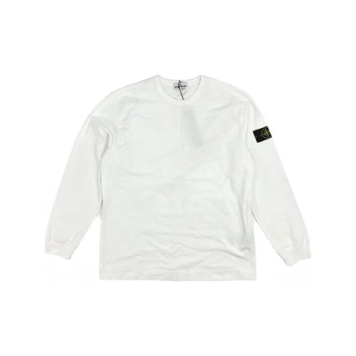 Stone Island Stone Island White Fleece Crewneck Sweatshirt Size US XXL / EU 58 / 5 - 2 Thumbnail