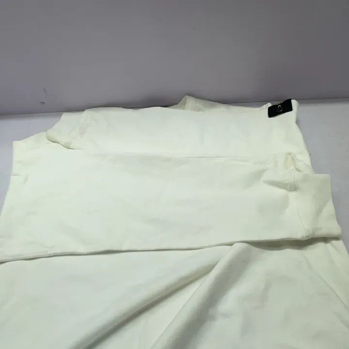 Stone Island Stone Island White Fleece Crewneck Sweatshirt Size US XXL / EU 58 / 5 - 10 Thumbnail
