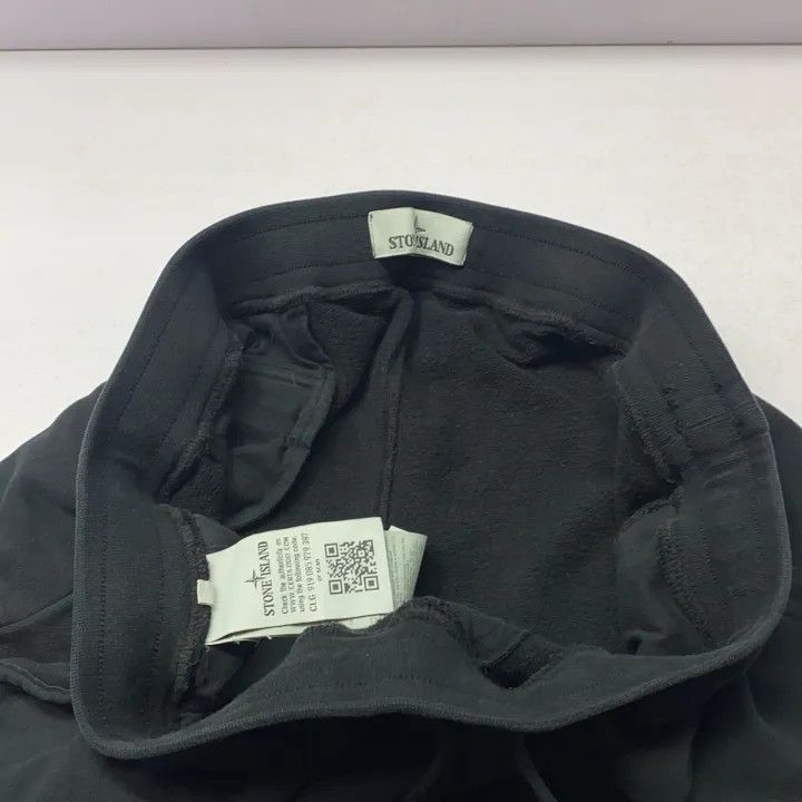 Stone Island Stone Island Black Knitted Drawstring Sweatpants Size US 34 / EU 50 - 8 Thumbnail