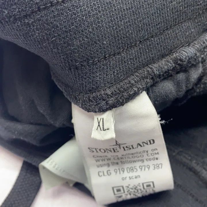 Stone Island Stone Island Black Knitted Drawstring Sweatpants Size US 34 / EU 50 - 6 Thumbnail