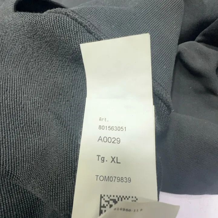 Stone Island Stone Island Men's Black Crew Neck Sweatshirt Size US XL / EU 56 / 4 - 4 Thumbnail
