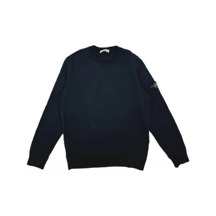 Stone Island Stone Island Men's Black Crew Neck Sweatshirt Size US XL / EU 56 / 4 - 2 Thumbnail