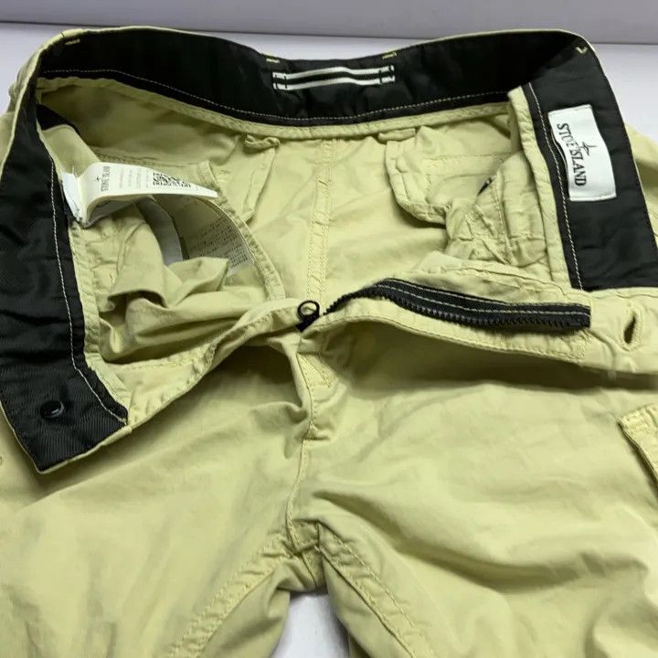 Stone Island Stone Island Beige Cargo Pants with Logo Size US 28 / EU 44 - 9 Thumbnail